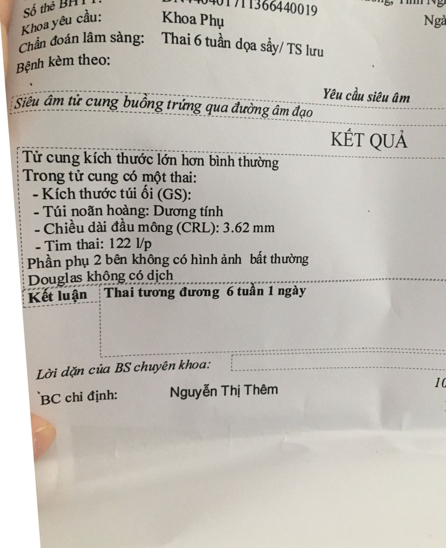 Thai 6 tuần CRL 3mm có tim thai: Điều cần biết để mẹ yên tâm